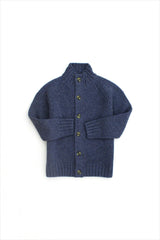 Children's Funnelneck Cardigan Denim