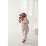 Baby Girl Terry Zip Romper