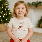graphic tee | little deer big cheer