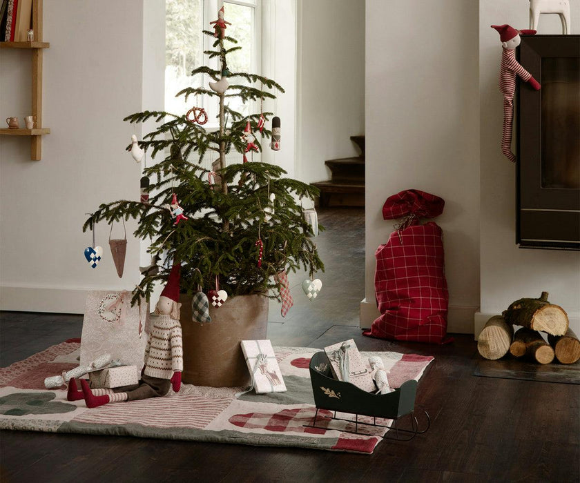 Christmas Tree Patchwork Rug