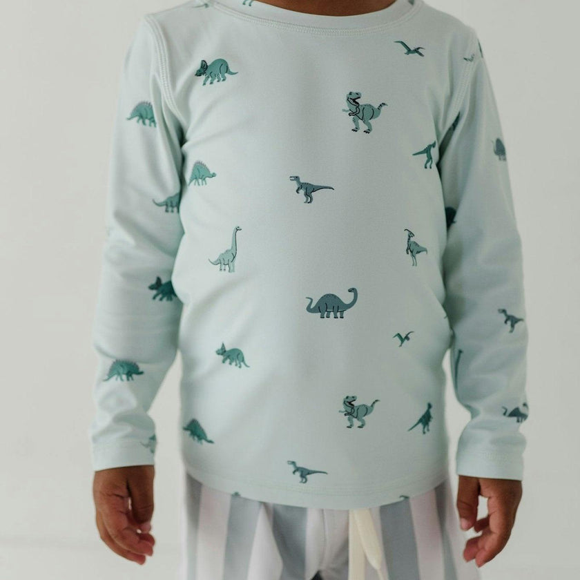 Long Sleeve Rash Guard Swim Shirt