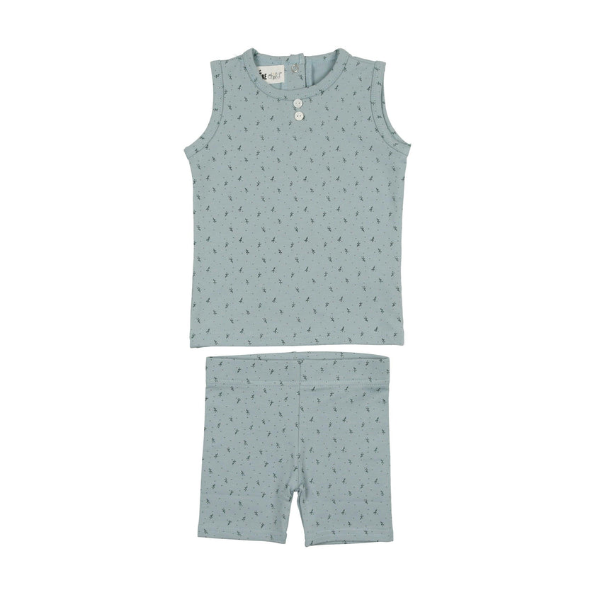Buttons And Polka dots 2Pc Set