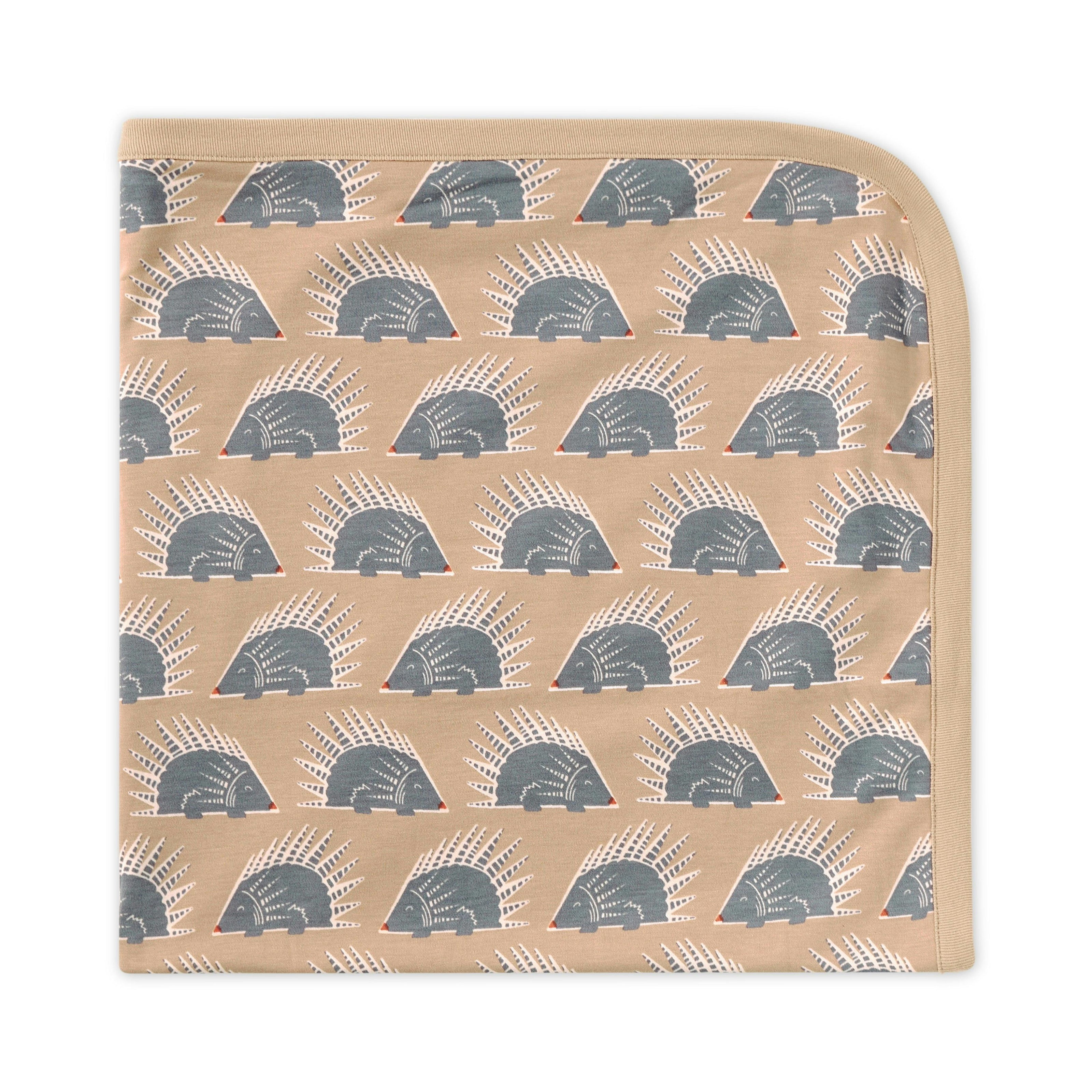 Bamboo Blend 2-ply Receiving Blanket - Chill Quill