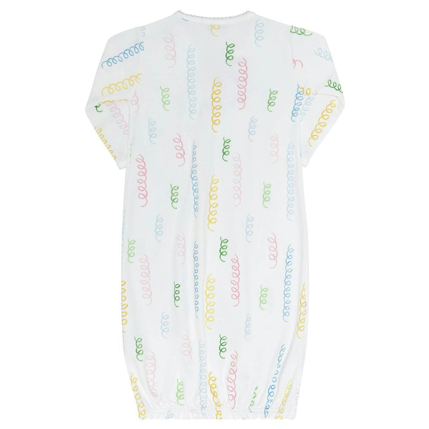 Spirals Print Gown