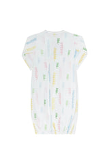 Spirals Print Gown
