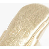 Platinum Knotted Bow Baby Shoe