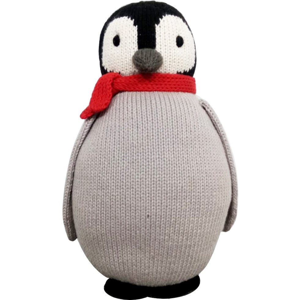 Knit Penguin Plush