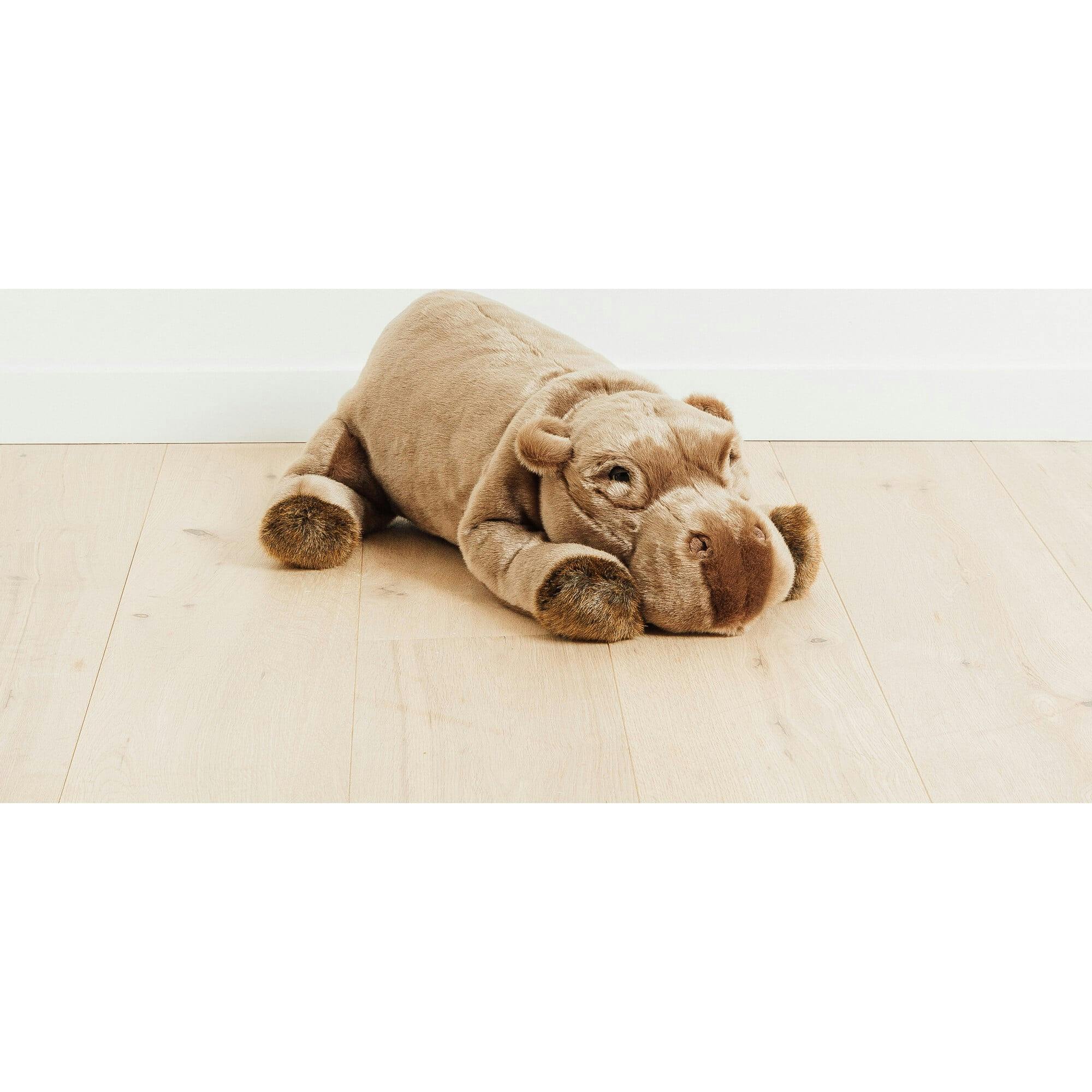 LA PELUCHERIE My Hippo Edgar - Large Laying 50cm