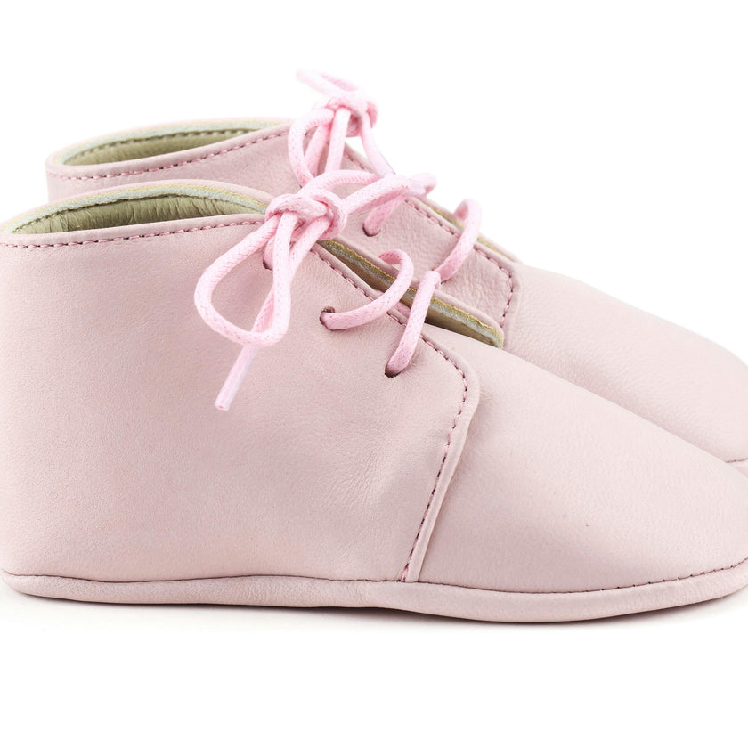 Little Royals Leather Booties Gaby - Pink