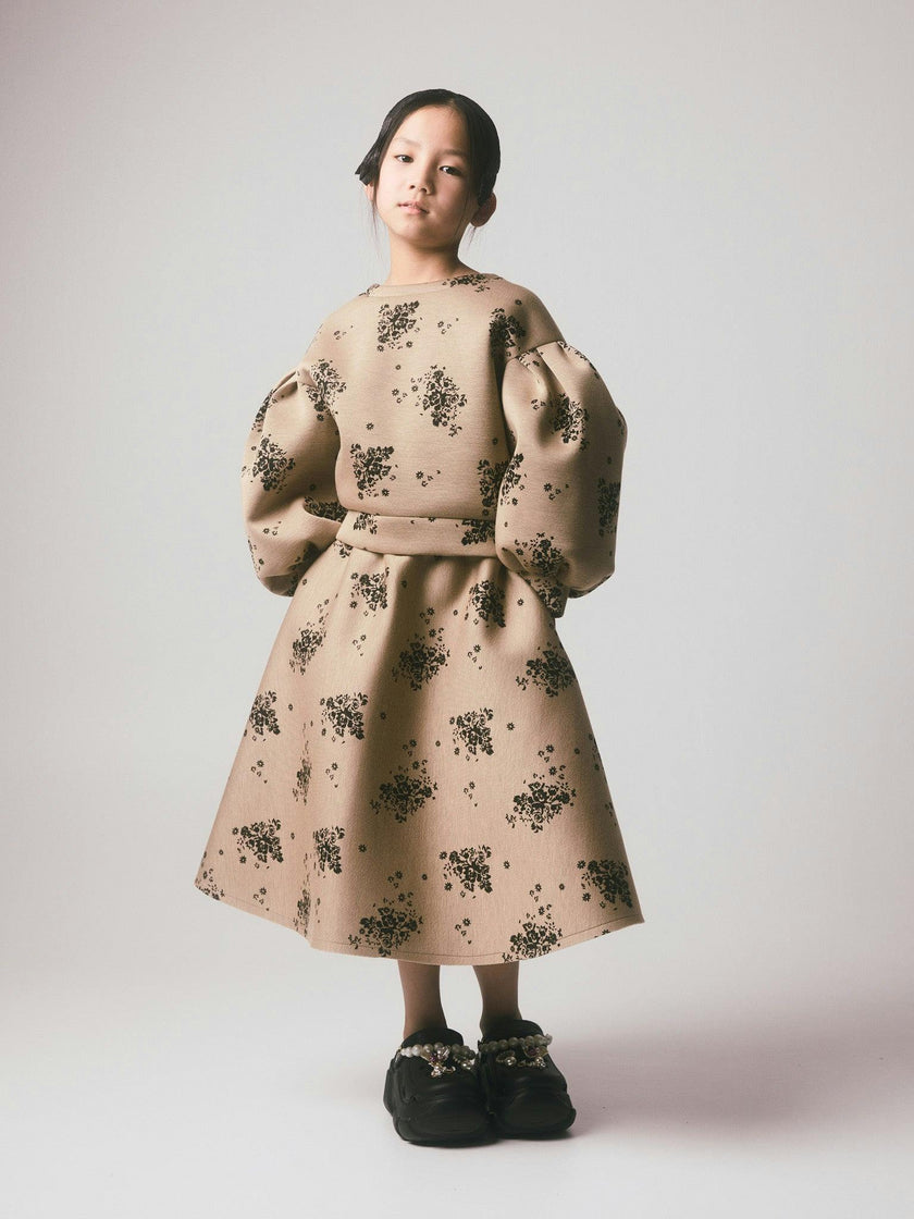 Rosa Skirt Camel & Black