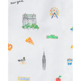 Kid's Twill Pajama Set in New York! New York!