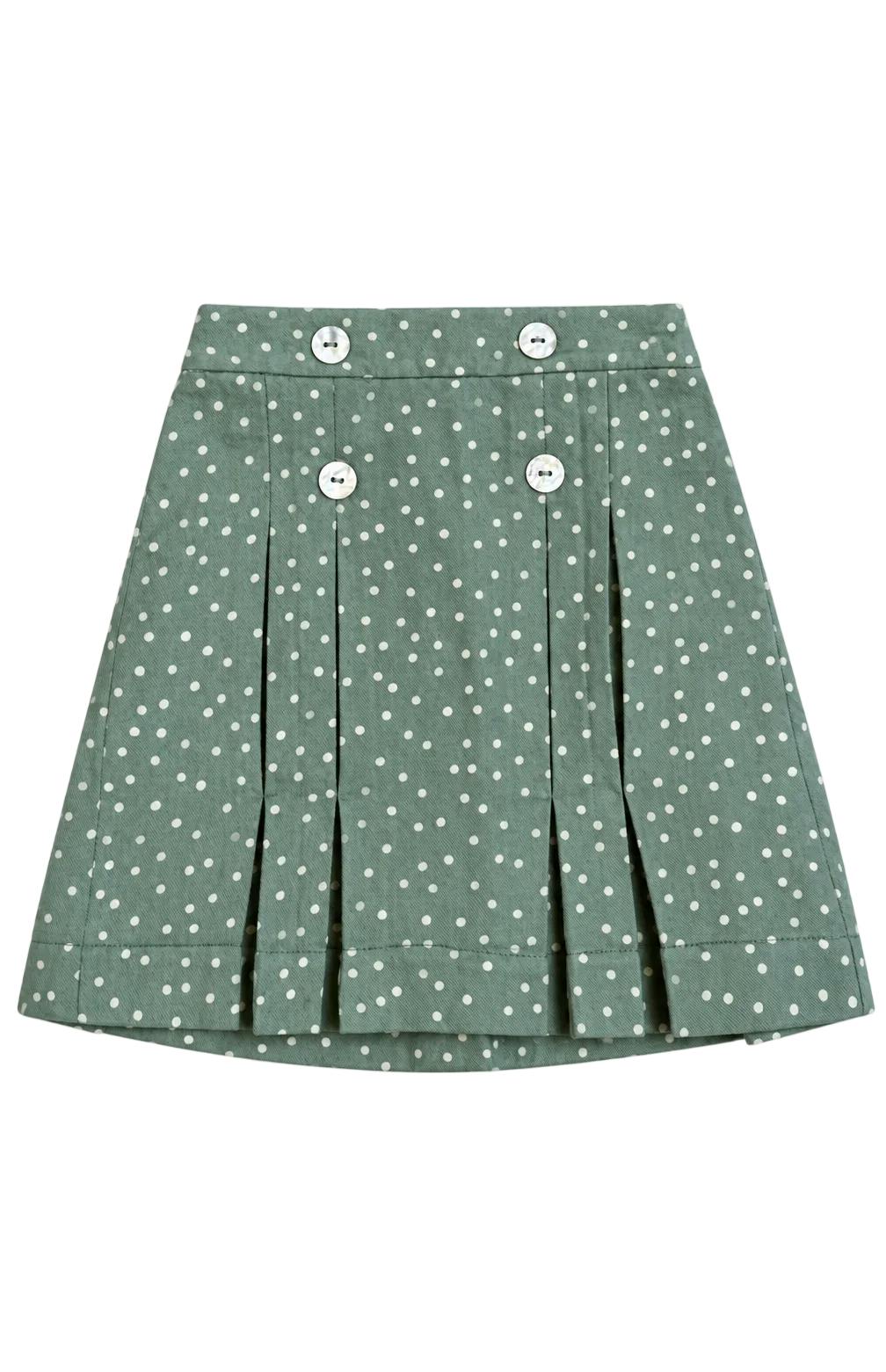 Girls' Kilt Skirt – Polka Dot