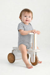 Magnetic Baby Bodysuit 2-Pack - Grey
