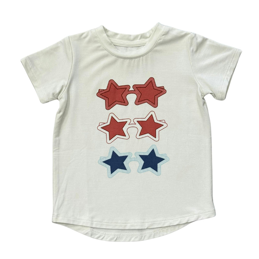 Girl's Short Sleeve Tee in Shades