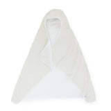 Toddler Hooded Towel - Tan Gingham