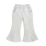 Beige Lace-Trim Set