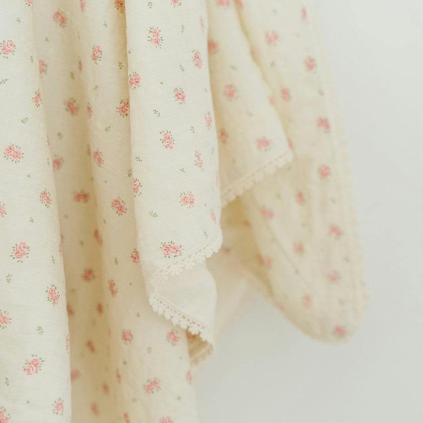 Muslin Blanket- Blush