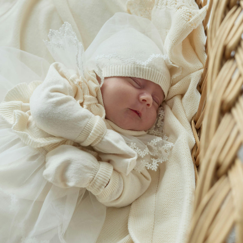 Organic Cotton Baby Dress Gift Set – 5 Pieces