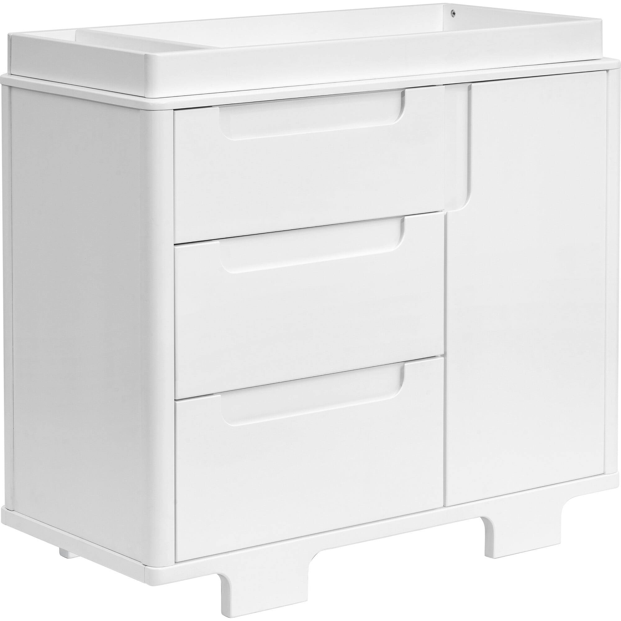 Yuzu 3-Drawer Compact Changer Dresser with Removable Changing Tray (41