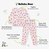Easter Pink Bamboo Kids Pajamas