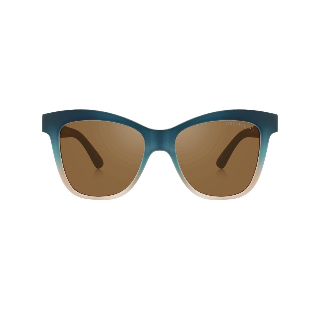 Iconic Wayfarer Ombre | Polarized Sunglasses | Baby | 0-2 Y | Desert Teal Ombre