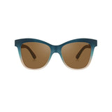 Iconic Wayfarer Ombre  | Polarized Sunglasses | Adult | 15+ Y | Desert Teal Ombre