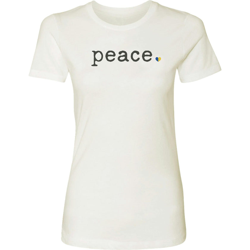adult graphic tee | peace womens
