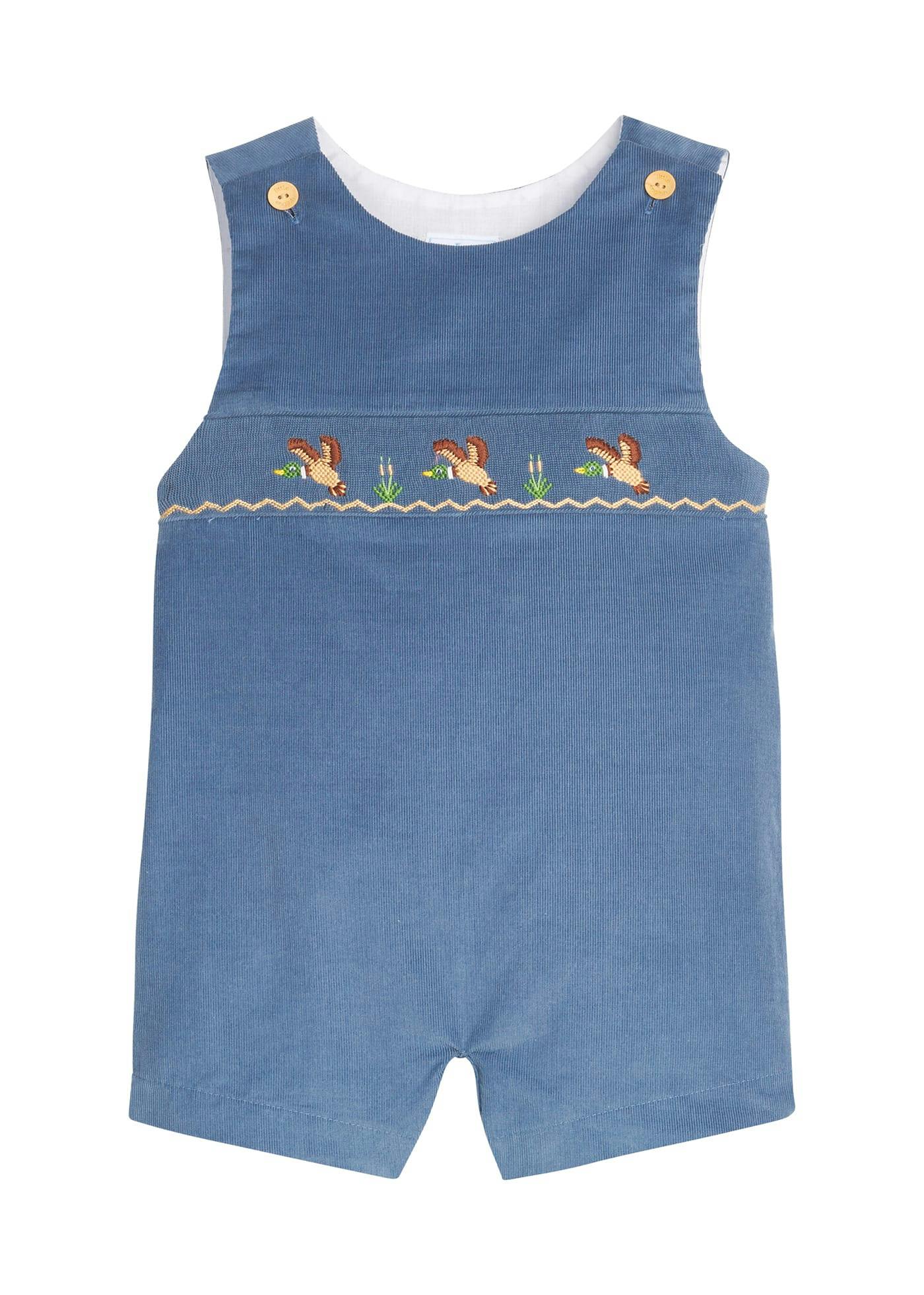 Smocked Vintage John John - Flying Mallard
