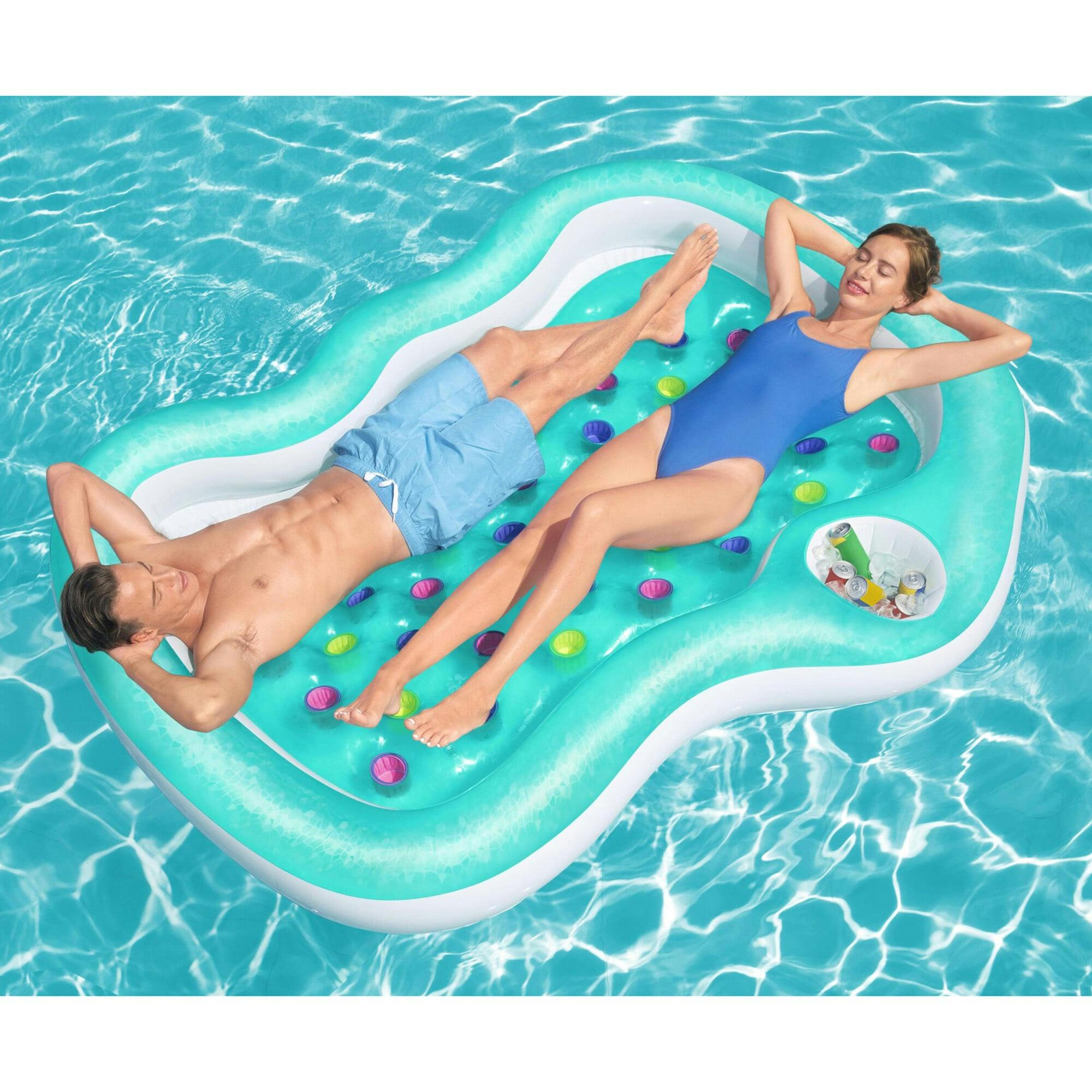 H2OGO! Double Designer Pool Lounge - 7'4