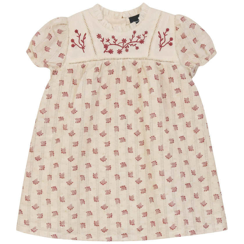 Floral Embroidered Dress