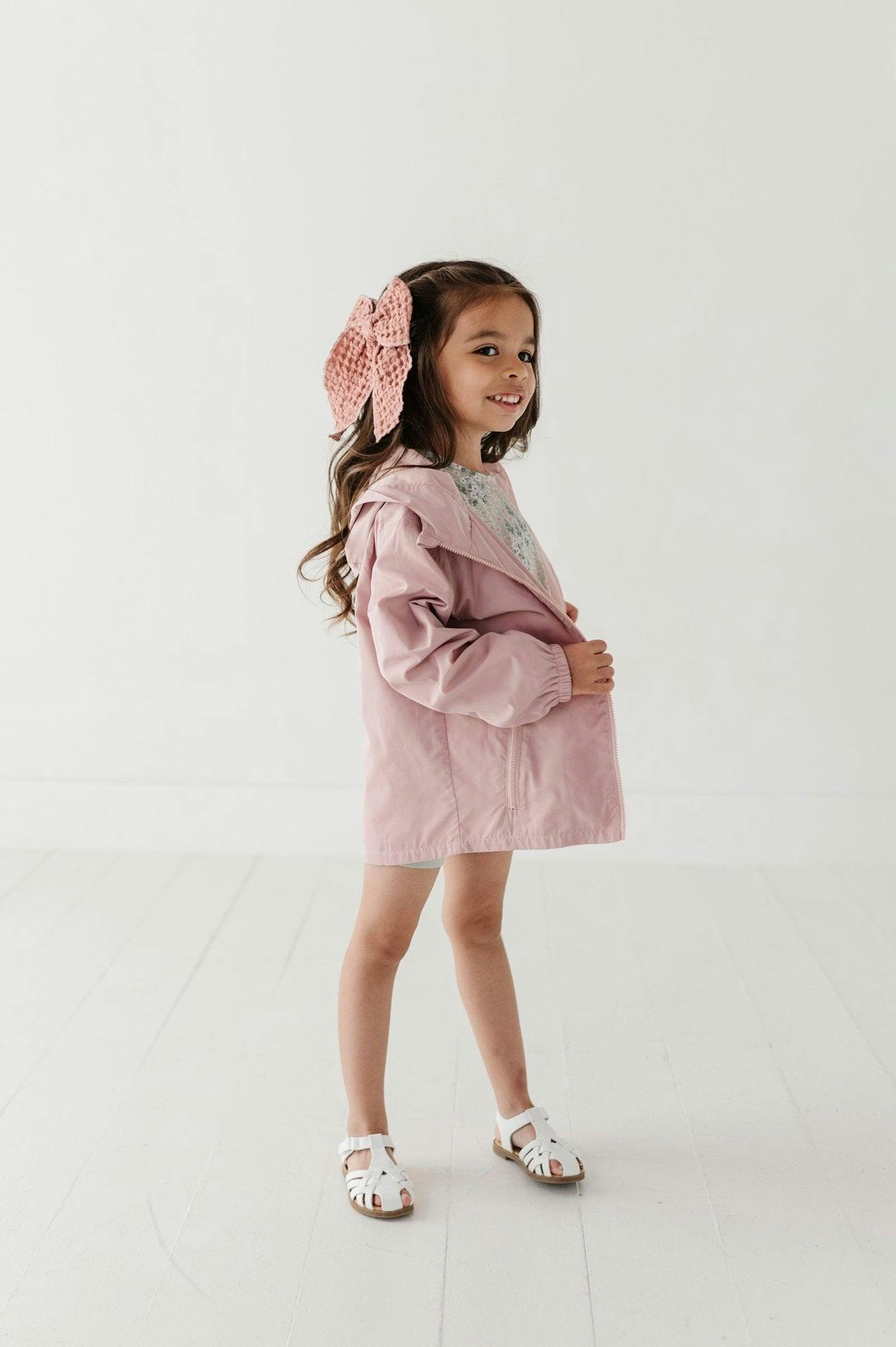 Light-weight Windbreaker in Spring Mauve