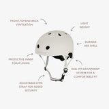 BANWOOD ECO HELMET - IVORY (50-54 cm)
