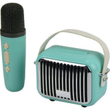 Pocket Karaoke-Microphone & Speaker Combo-Teal