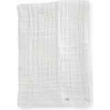 Cotton Muslin Baby Quilt - White