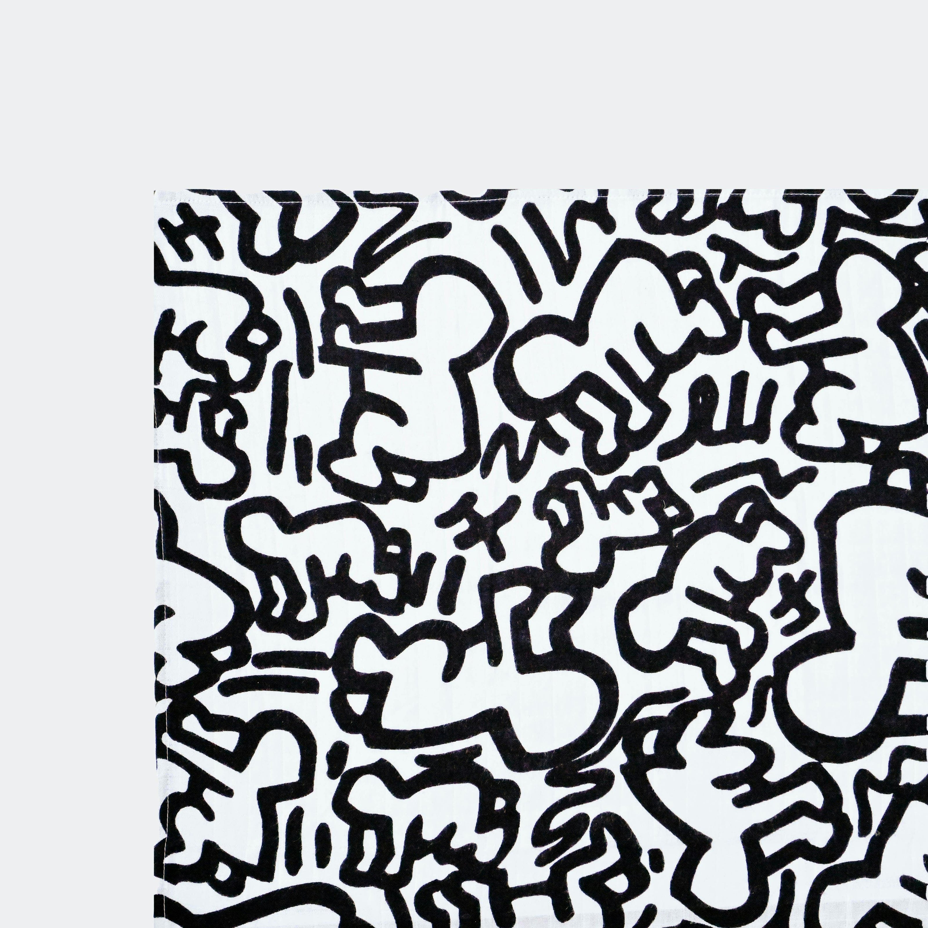 Etta Loves X Keith Haring 'Baby' Double Lay Knotted Muslin Lovey
