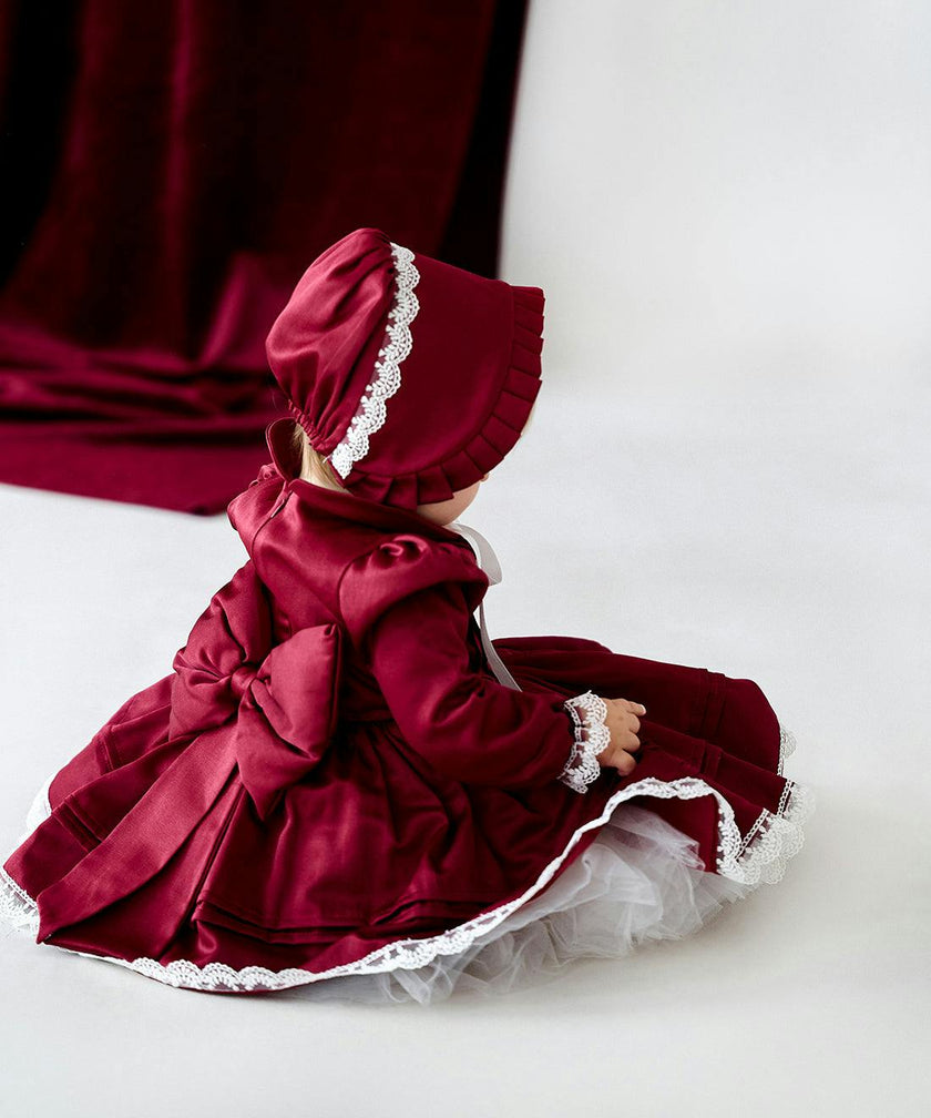Hayya Baby Dress with hat and shoes
