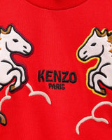 'Lunar New Year' Embroidered Sweatshirt in French Terry