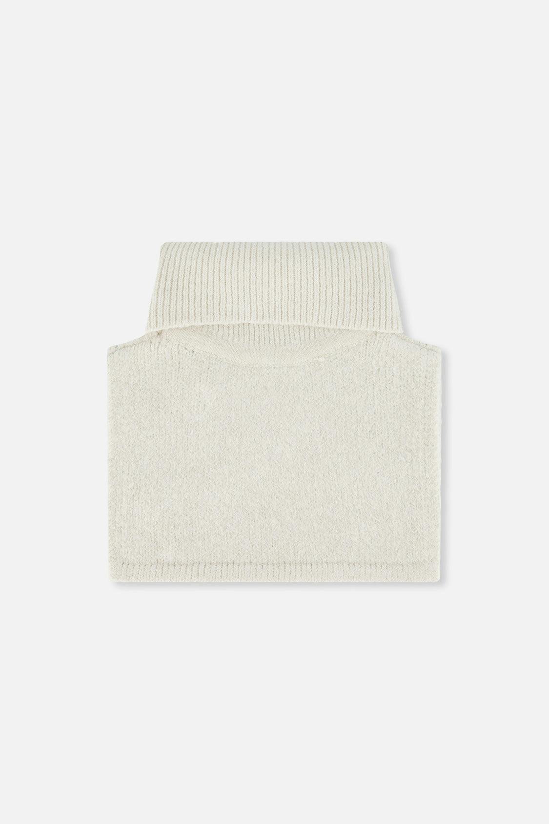 Knit Turtle Neckwarmer Off-White
