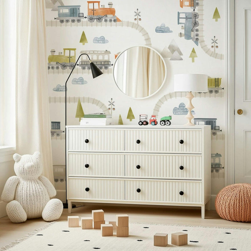 Train Kit •&nbsp;Large • Peel-and-Stick Wall Decals