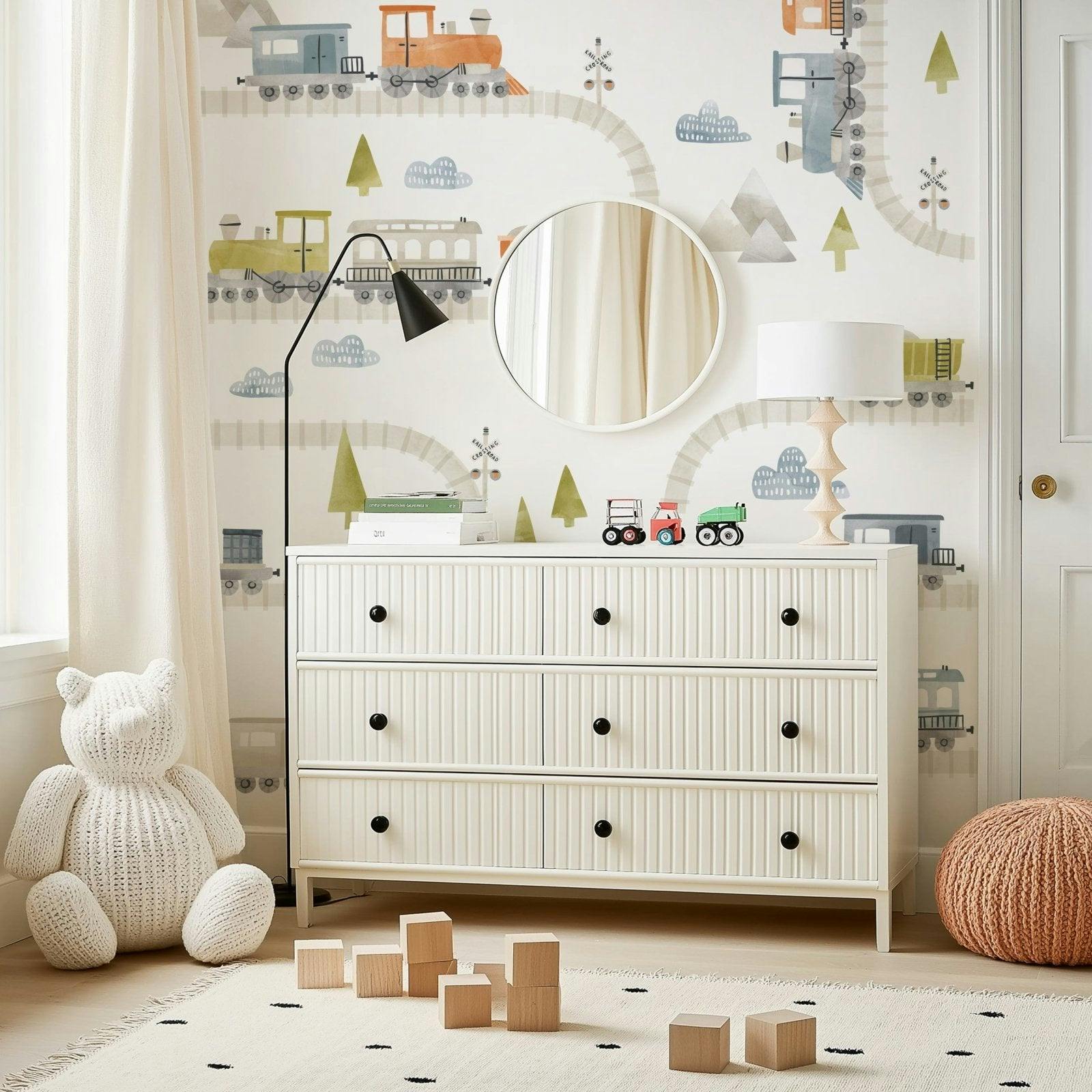 Train Kit •&nbsp;Large • Peel-and-Stick Wall Decals