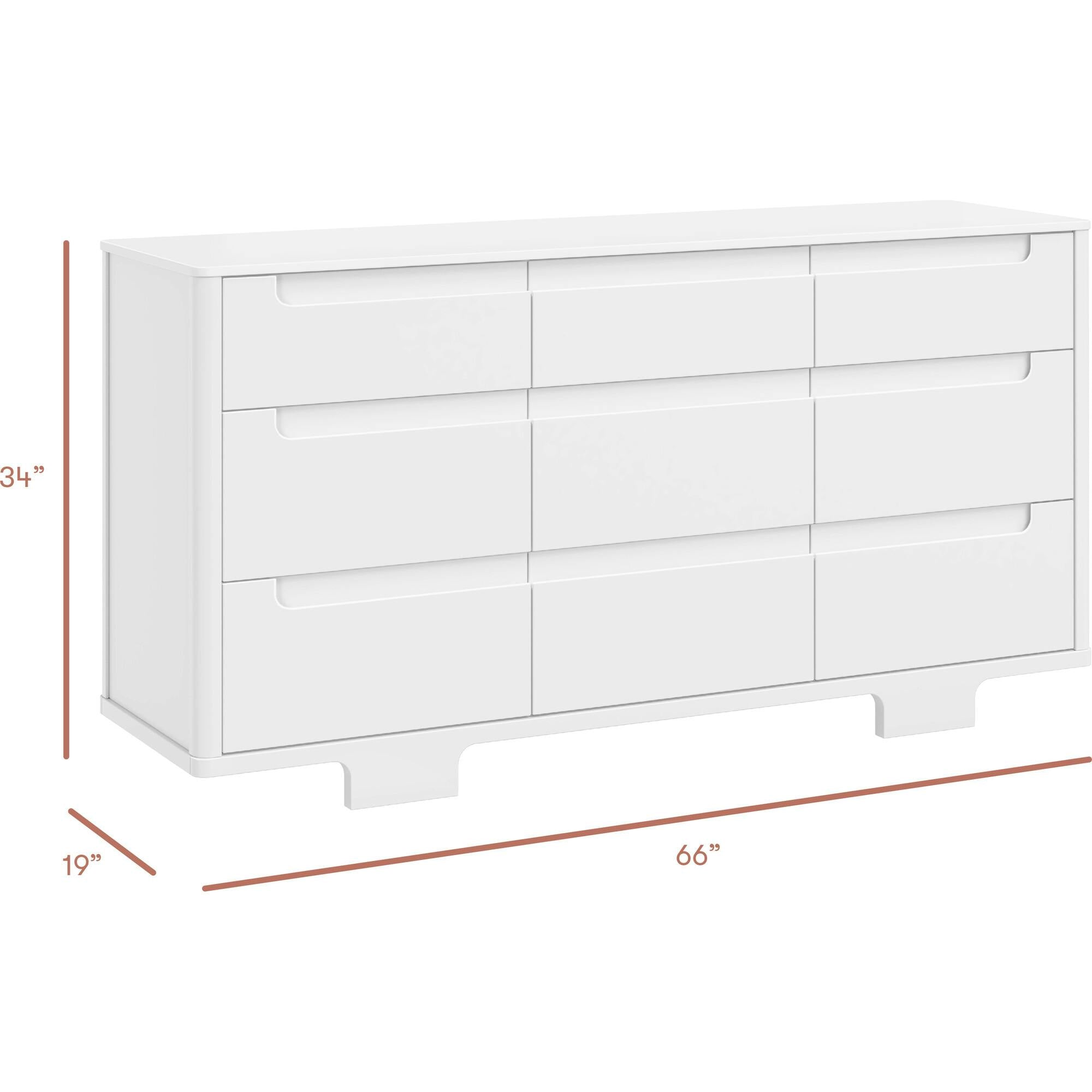 Yuzu 9-Drawer Assembled Dresser