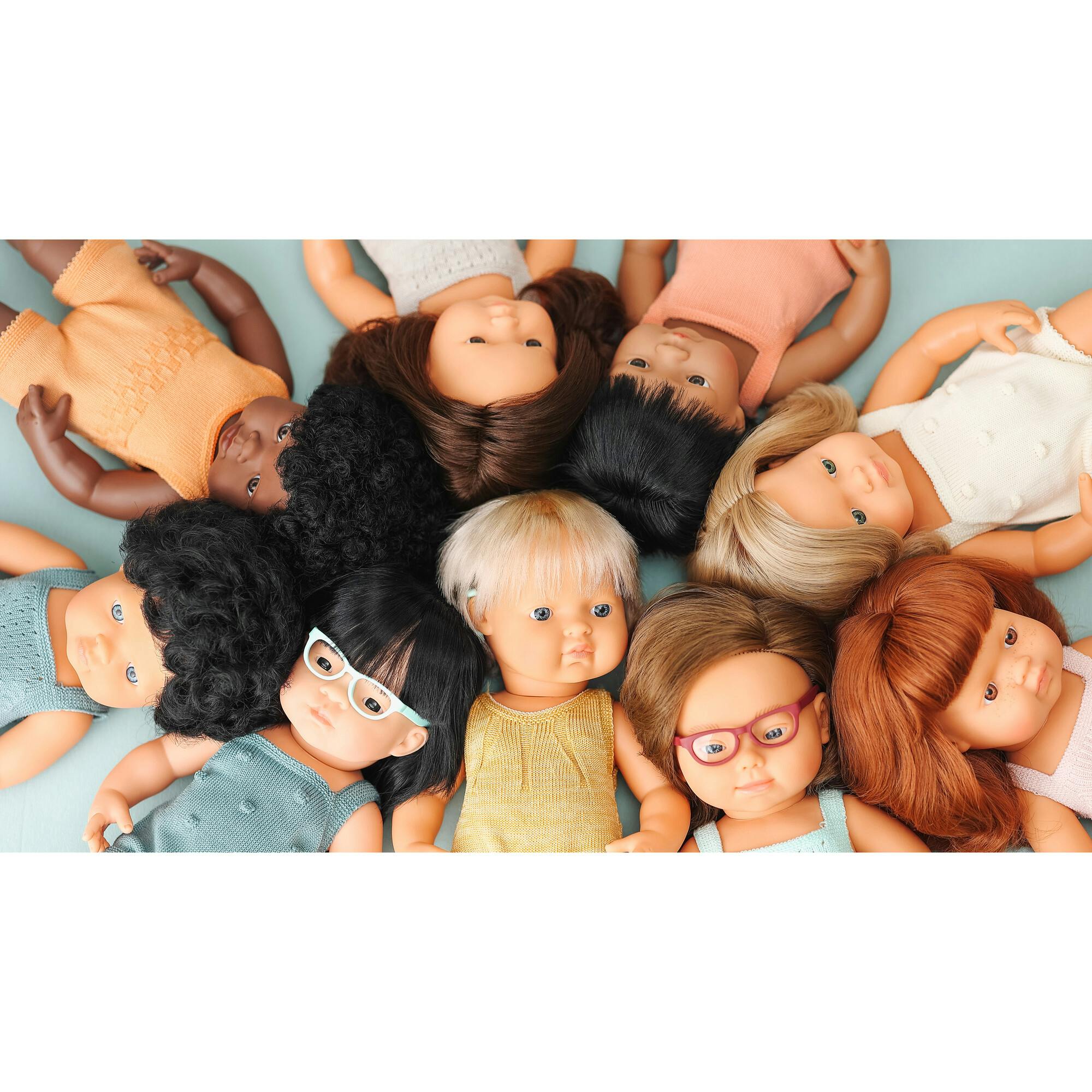 Colourful Edition Collection - Baby Doll Caucasian Redhead Girl 15