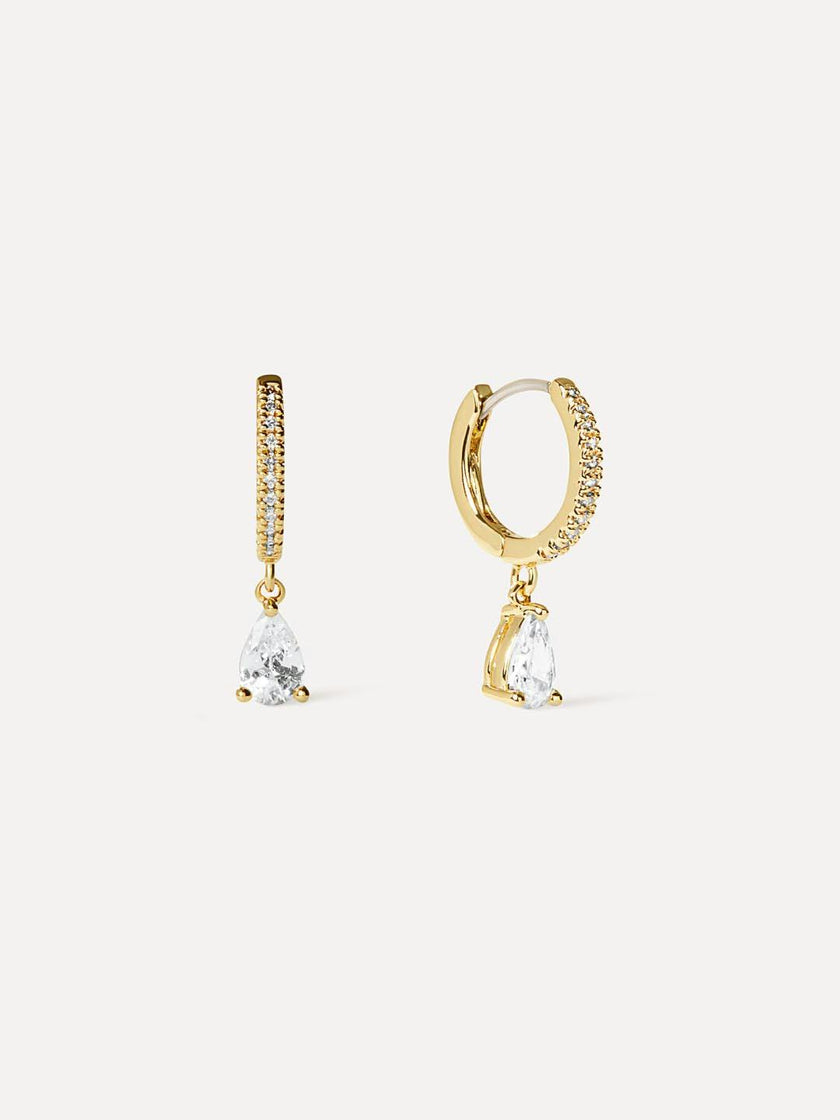 Delicate Huggie Hoops - Elise
