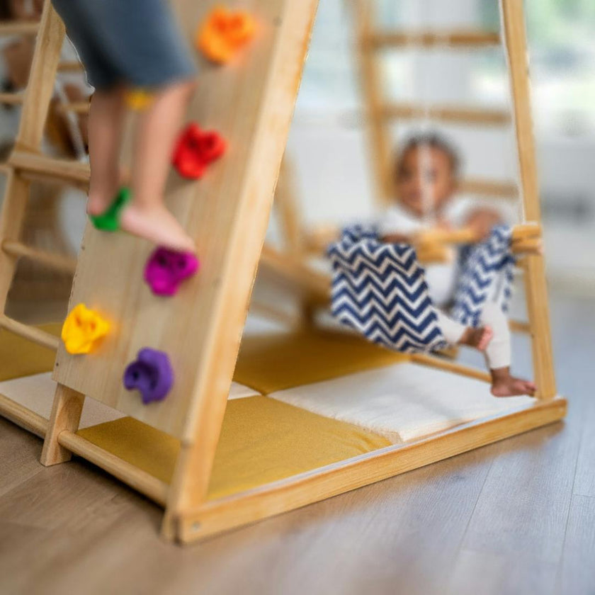 Large Magnolia Playset Mat | Cushioned Indoor Climber Mat for Magnolia & Chestnut (Climber Not Included)