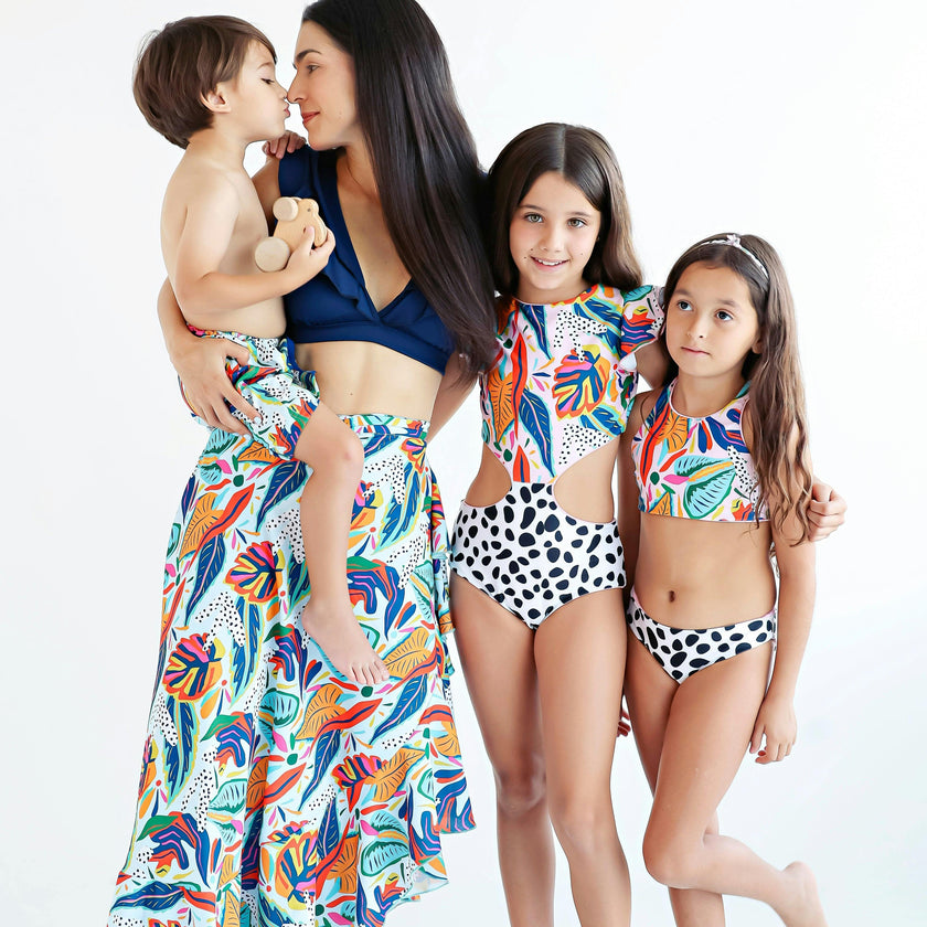 Women's Wrap Skirt - Paraiso Print