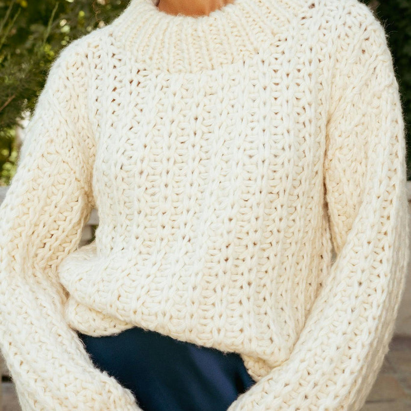 Julia Sweater in Cream
