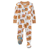 CRUZ Snug-fit Footed Baby Boys Pajamas