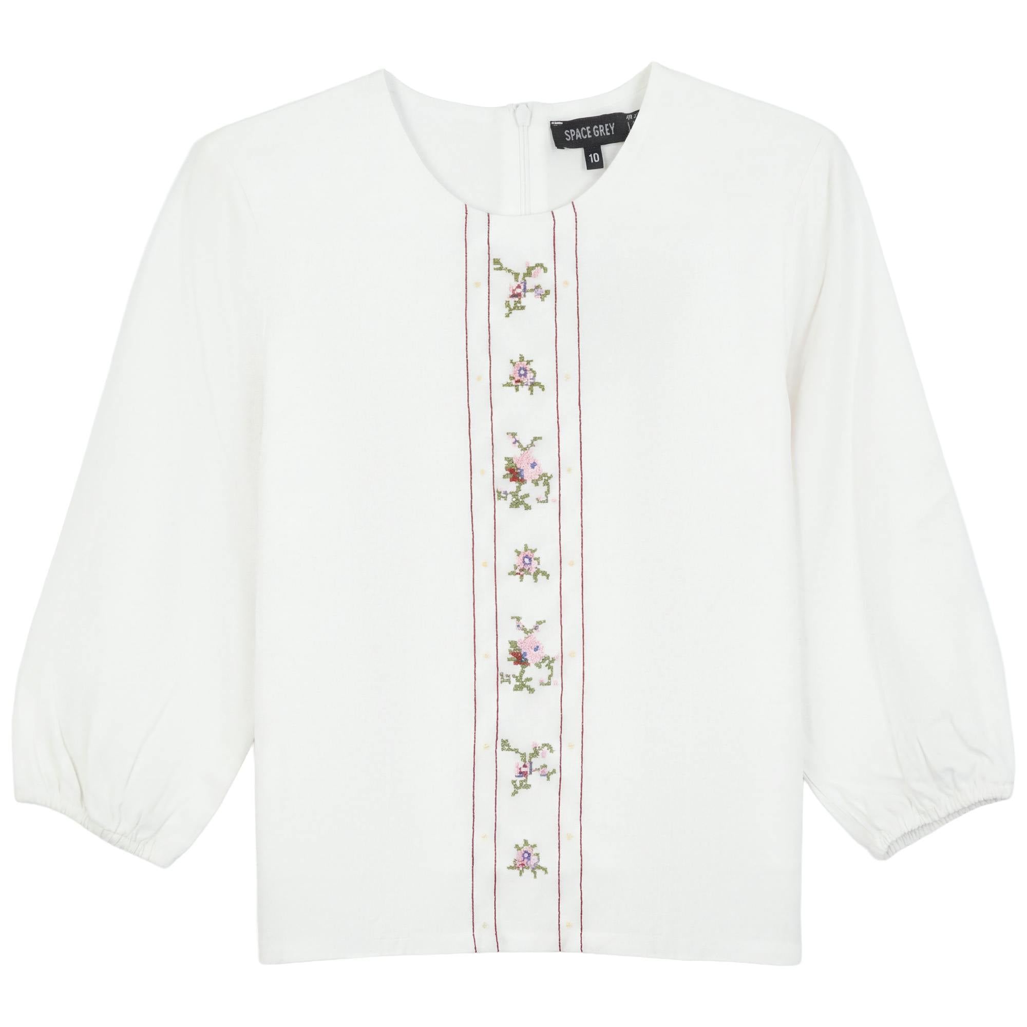 Cotton Embroidered Skirt Set