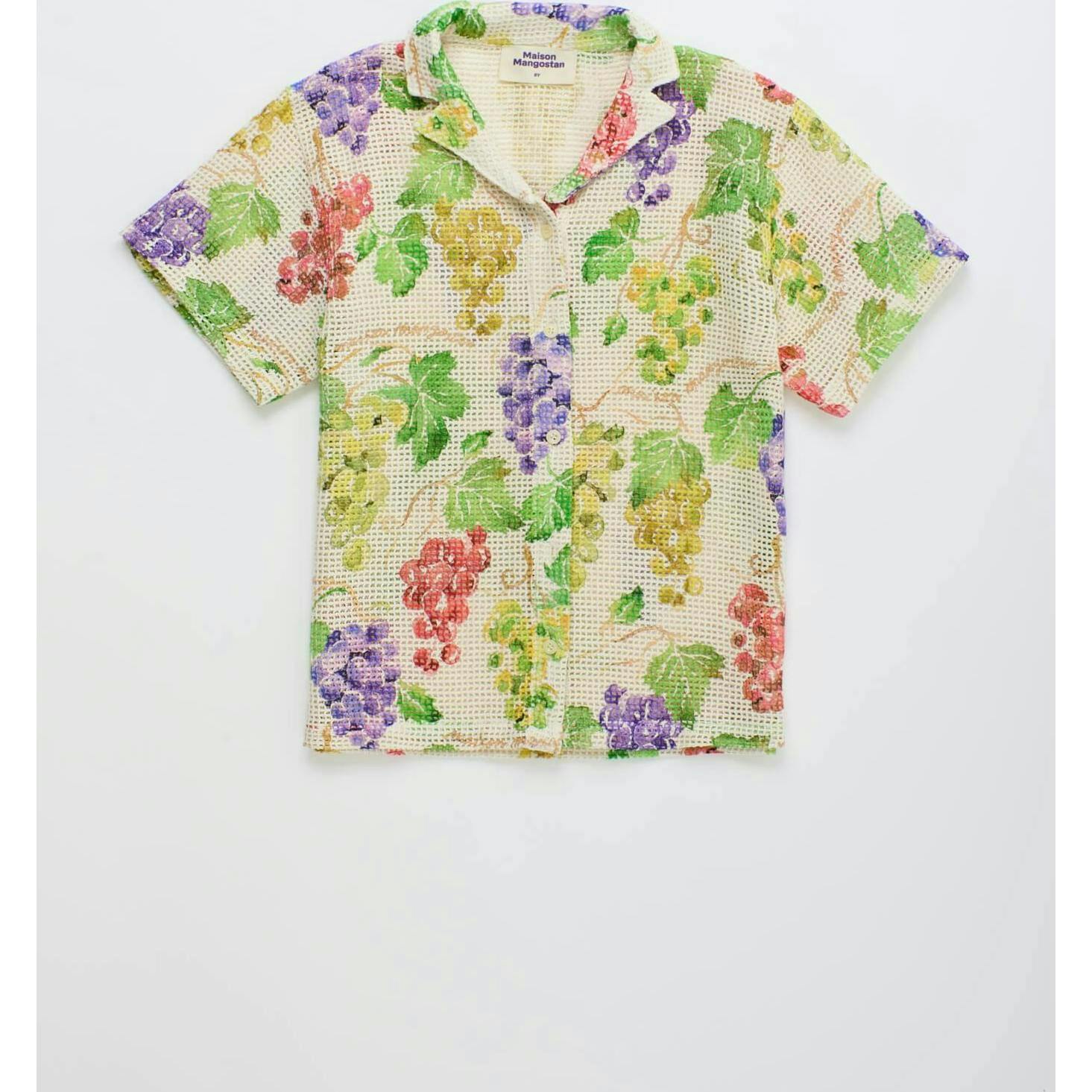 UVAS MESH SHIRT ANGORA