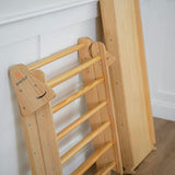 Hazel | Foldable Pikler Triangle Set with Slide, Ramp and Rocker